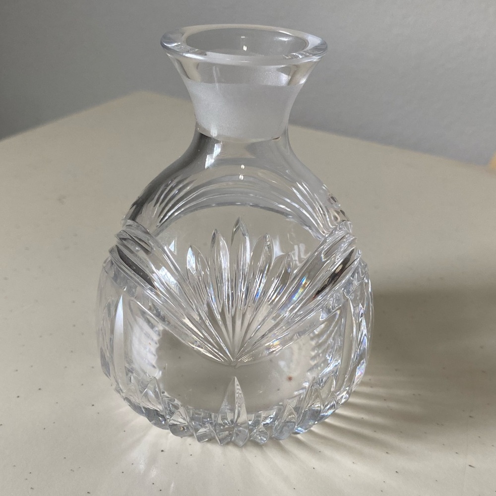 Waterford Clear Crystal Vase